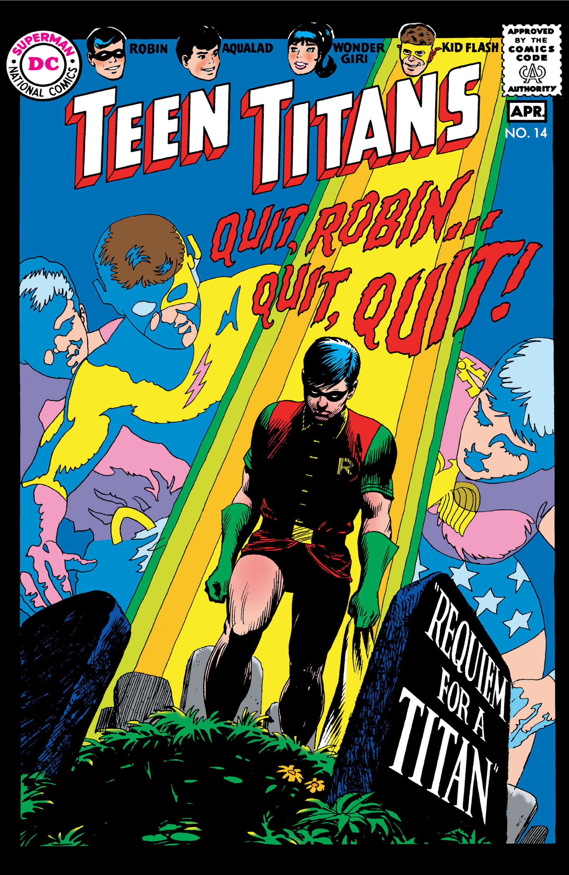 Teen Titans #14 cover