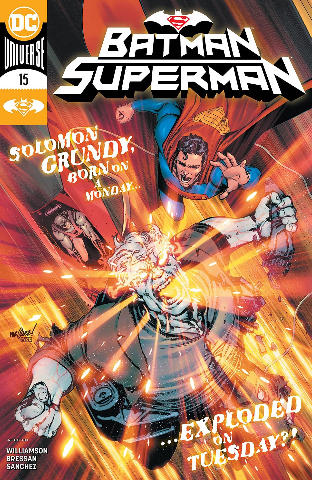 Batman / Superman #15 cover
