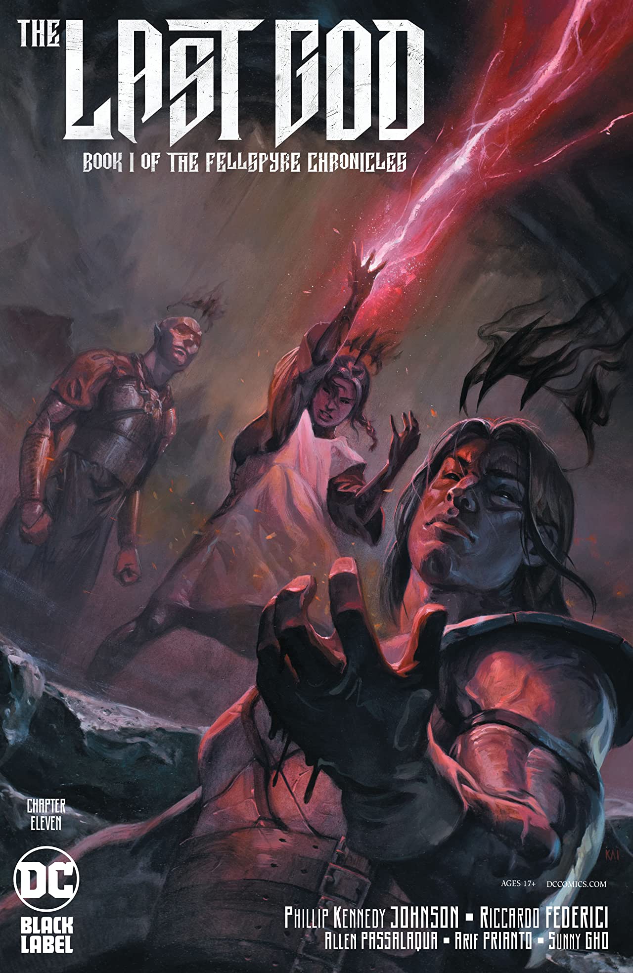 The Last God #11 cover