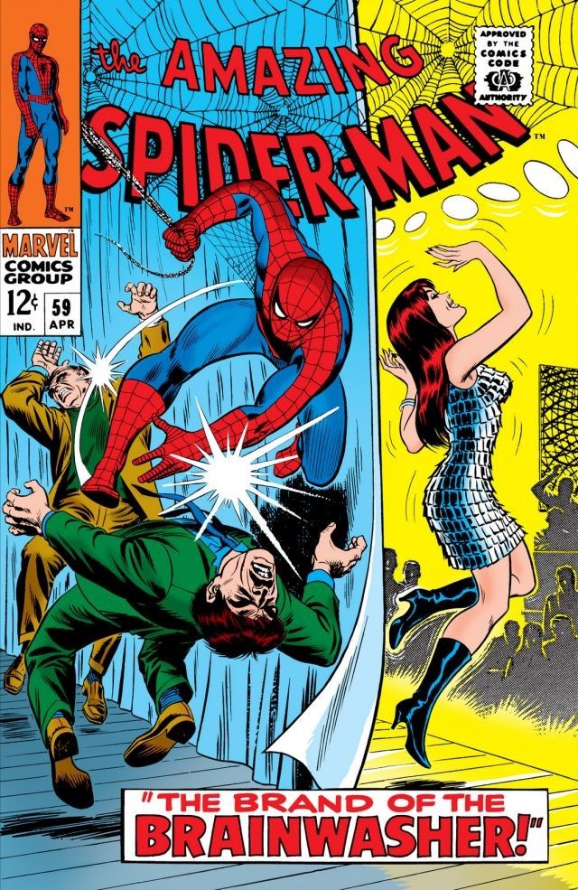 The Amazing Spider-Man #59 cover