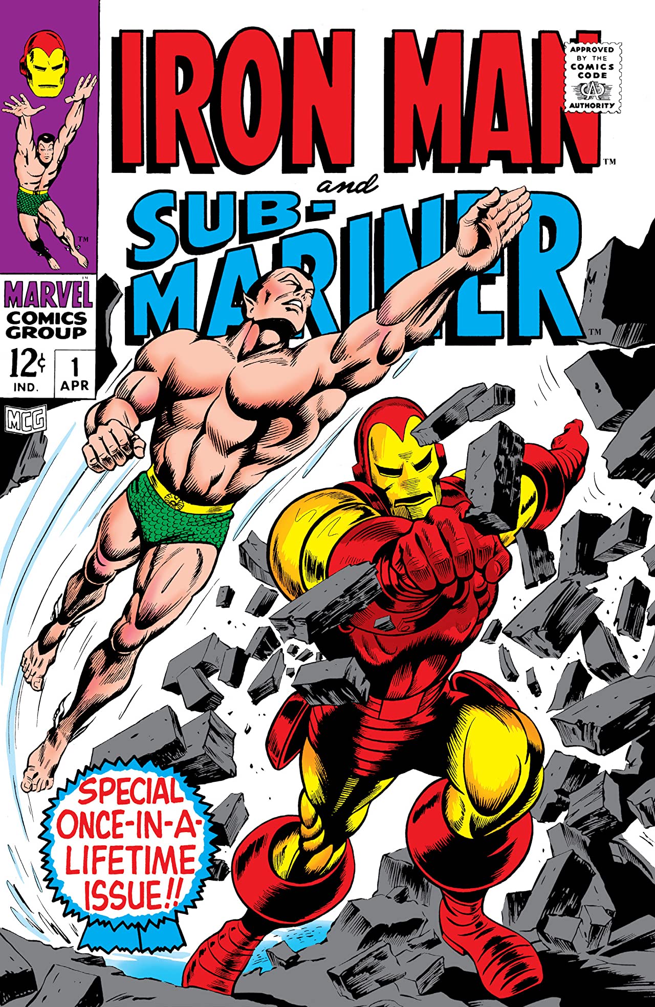 Iron Man & Sub-Mariner #1 cover