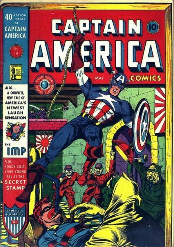 Captain America Comics #14 cover
