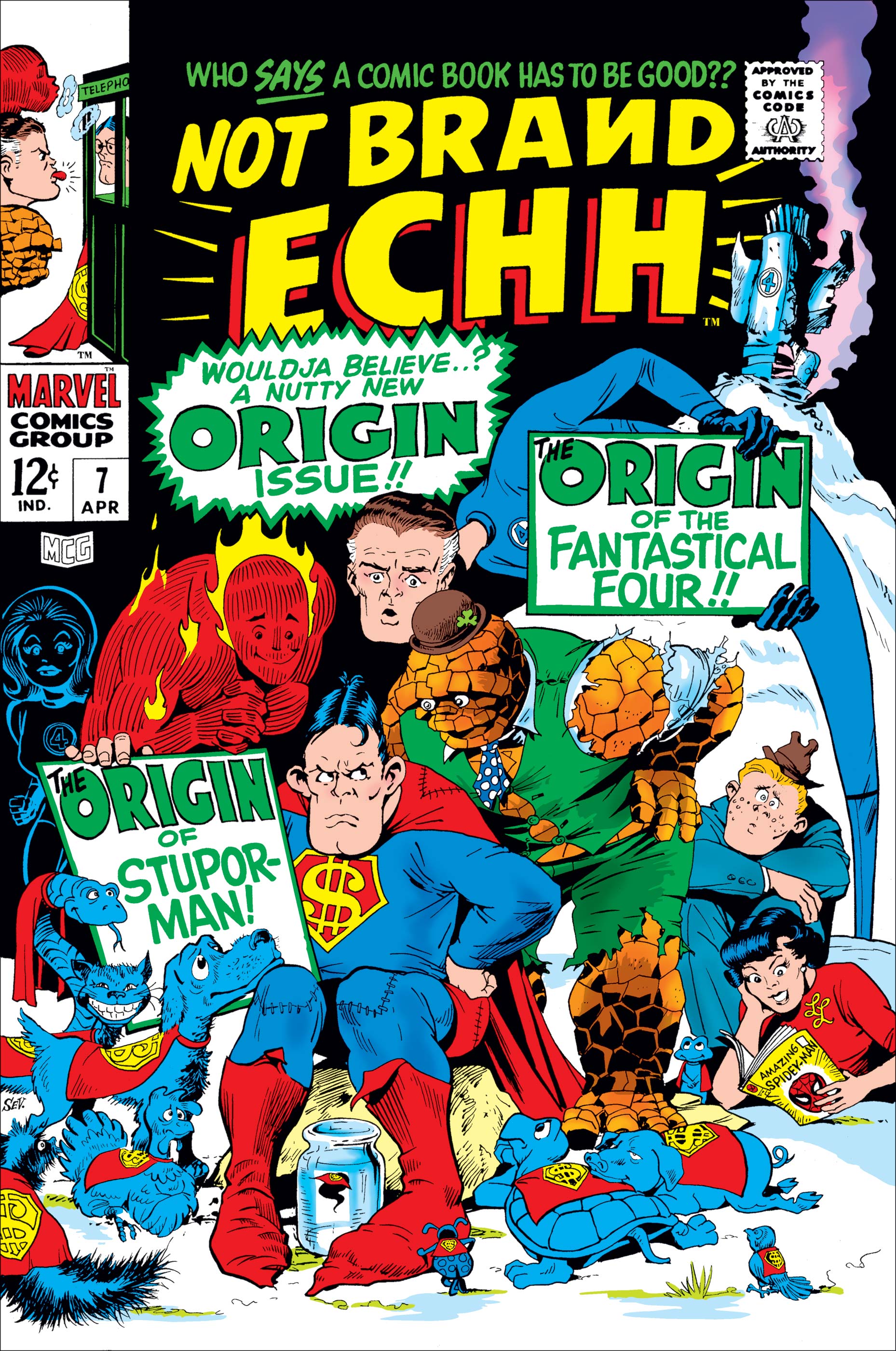 Not Brand Echh #7 cover