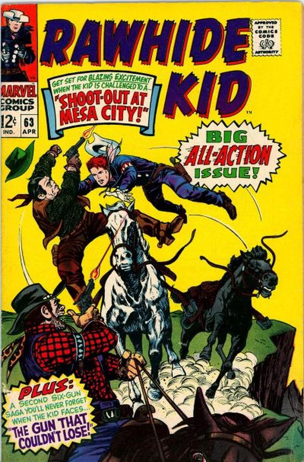 The Rawhide Kid #63 cover