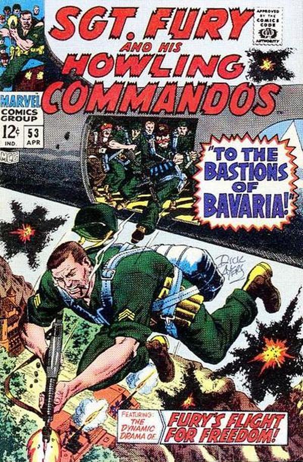 Sgt. Fury #53 cover