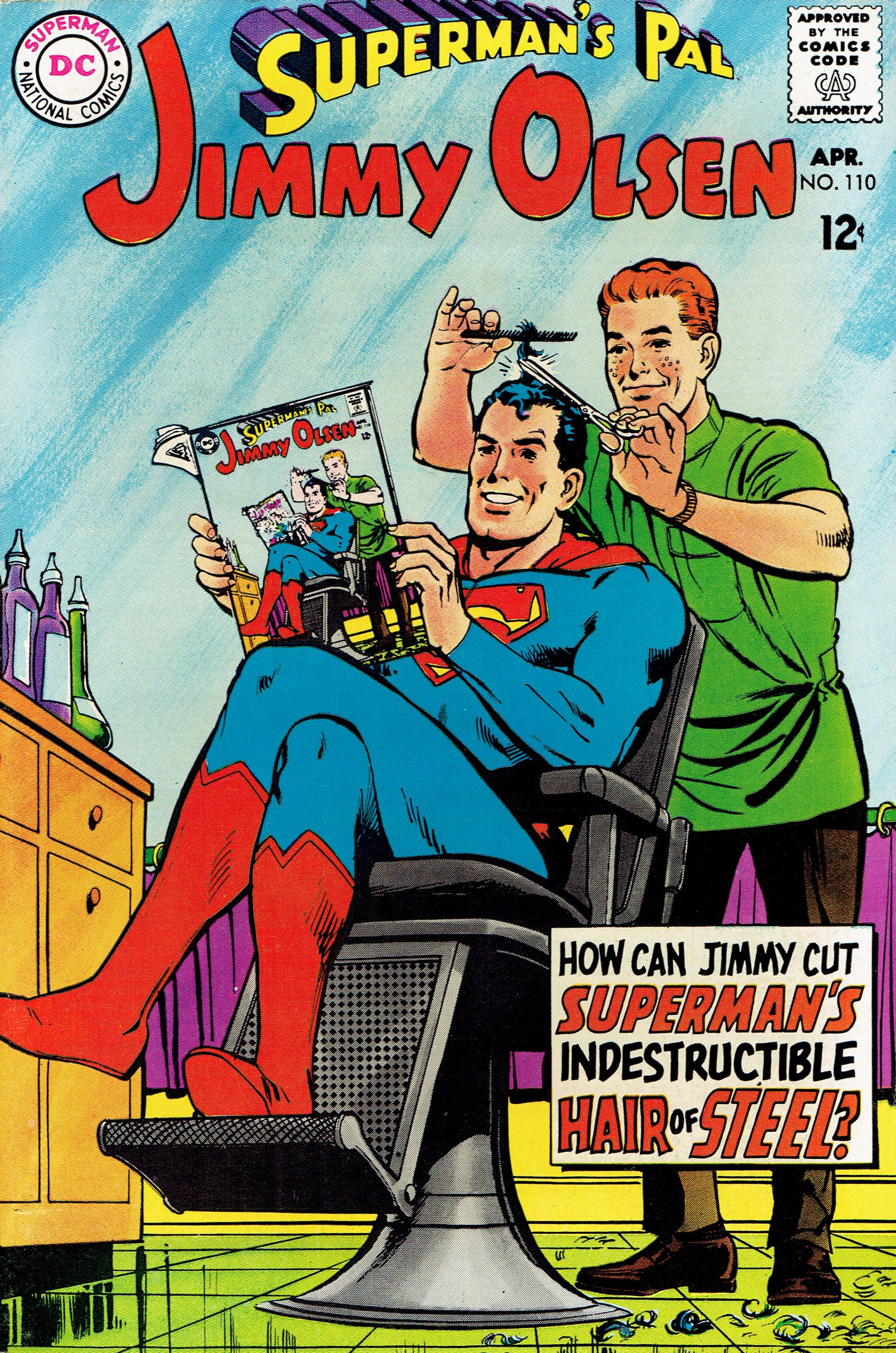 Superman's Pal, Jimmy Olsen #110 cover