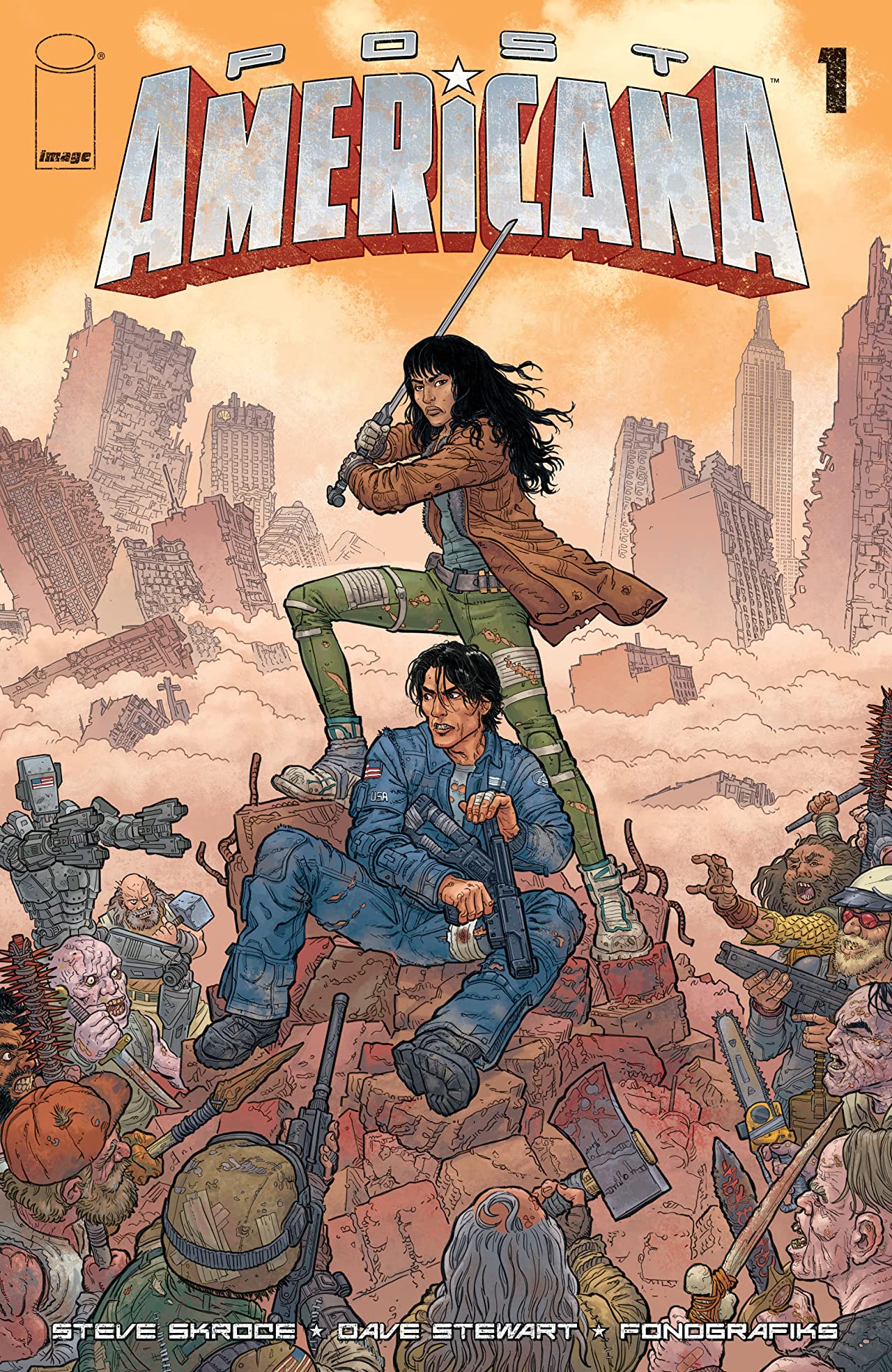 Post Americana #1 cover