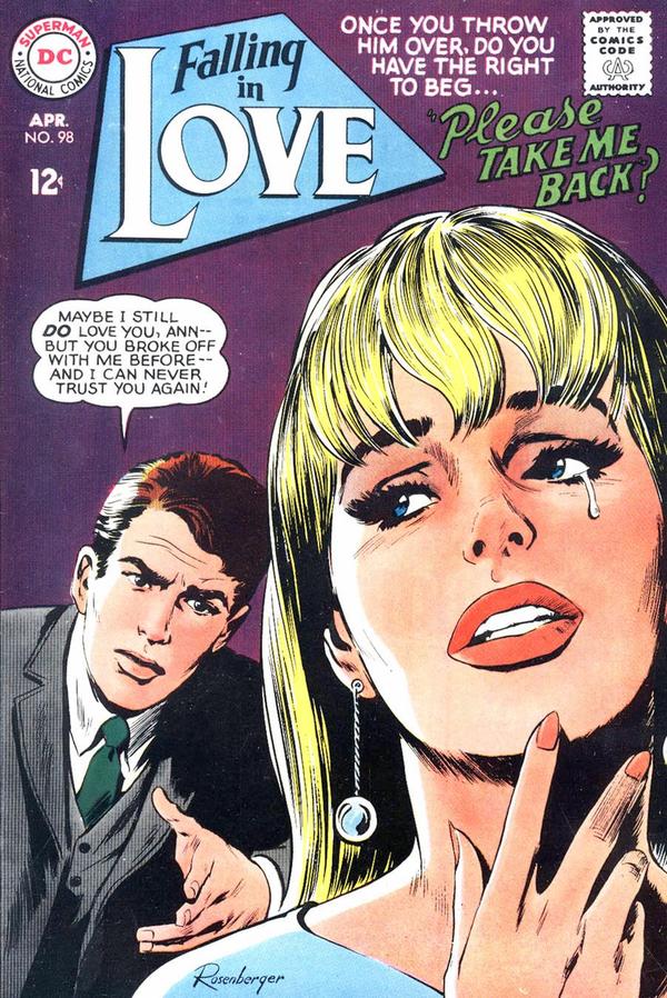 Falling in Love #98 cover