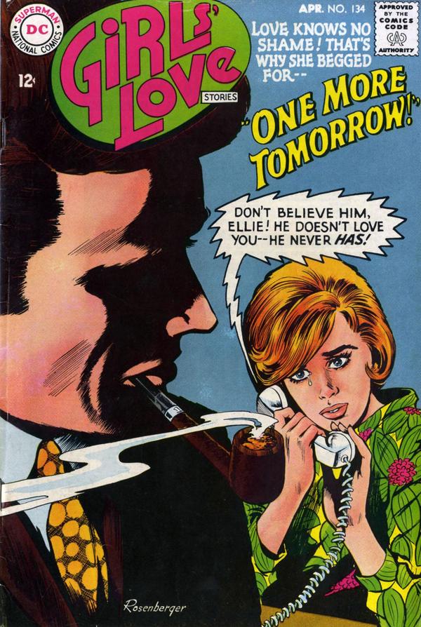 Girls' Love Stories #134 cover