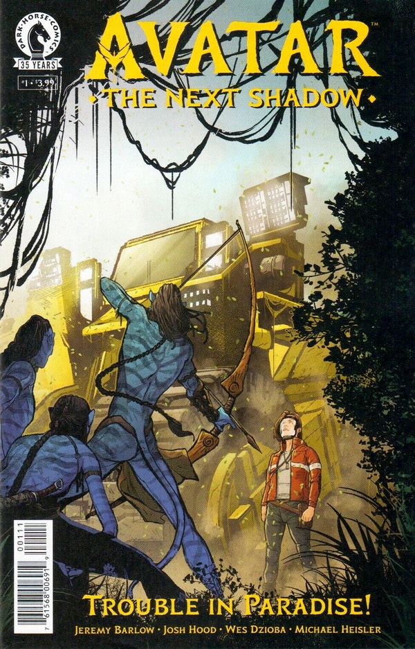 Avatar: The Next Shadow #1 cover