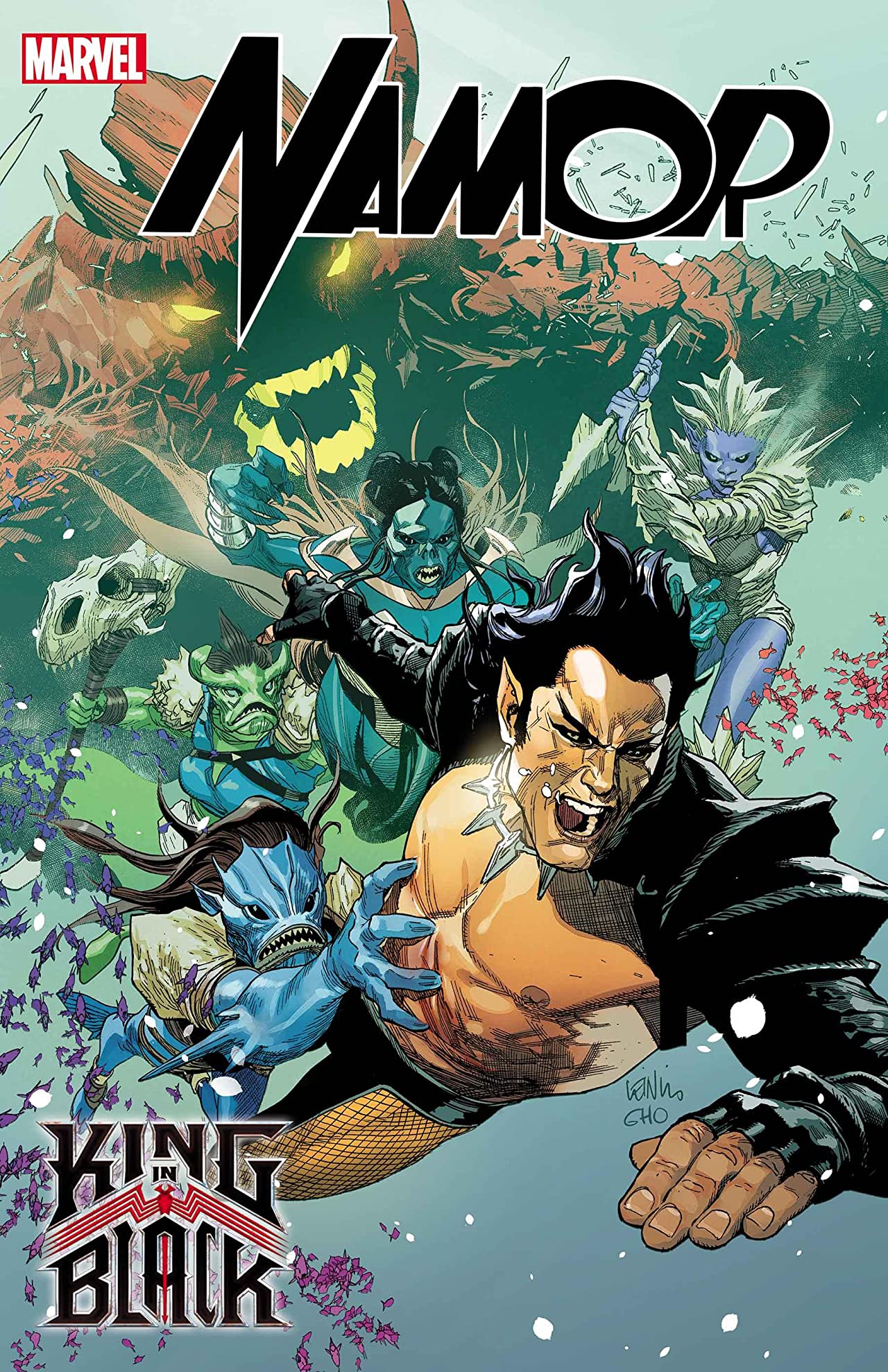King in Black: Namor #2 cover