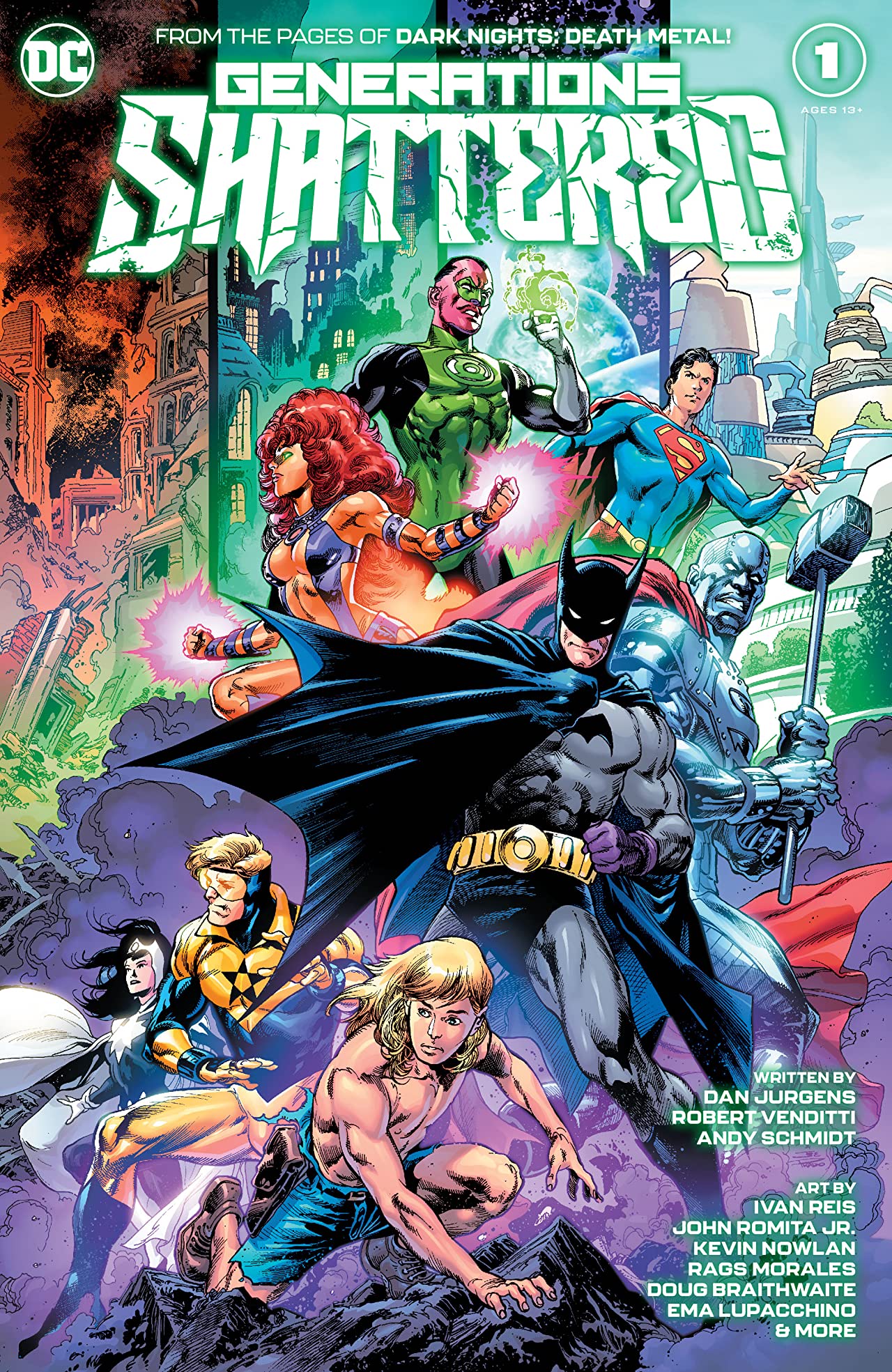 Generations Shattered #1 cover