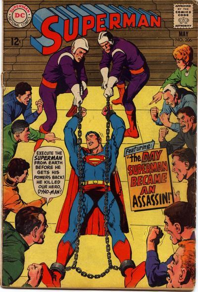 Superman #206 cover