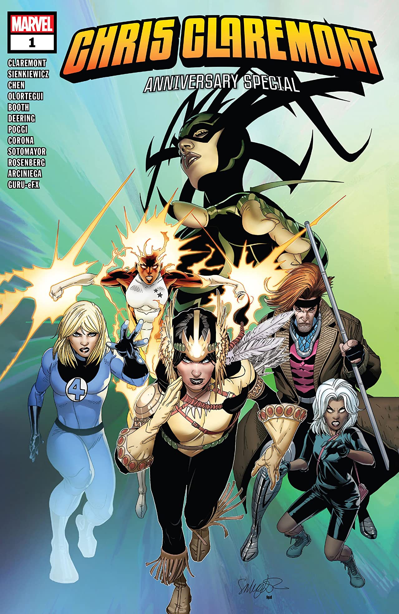 Chris Claremont Anniversary Special #1 cover