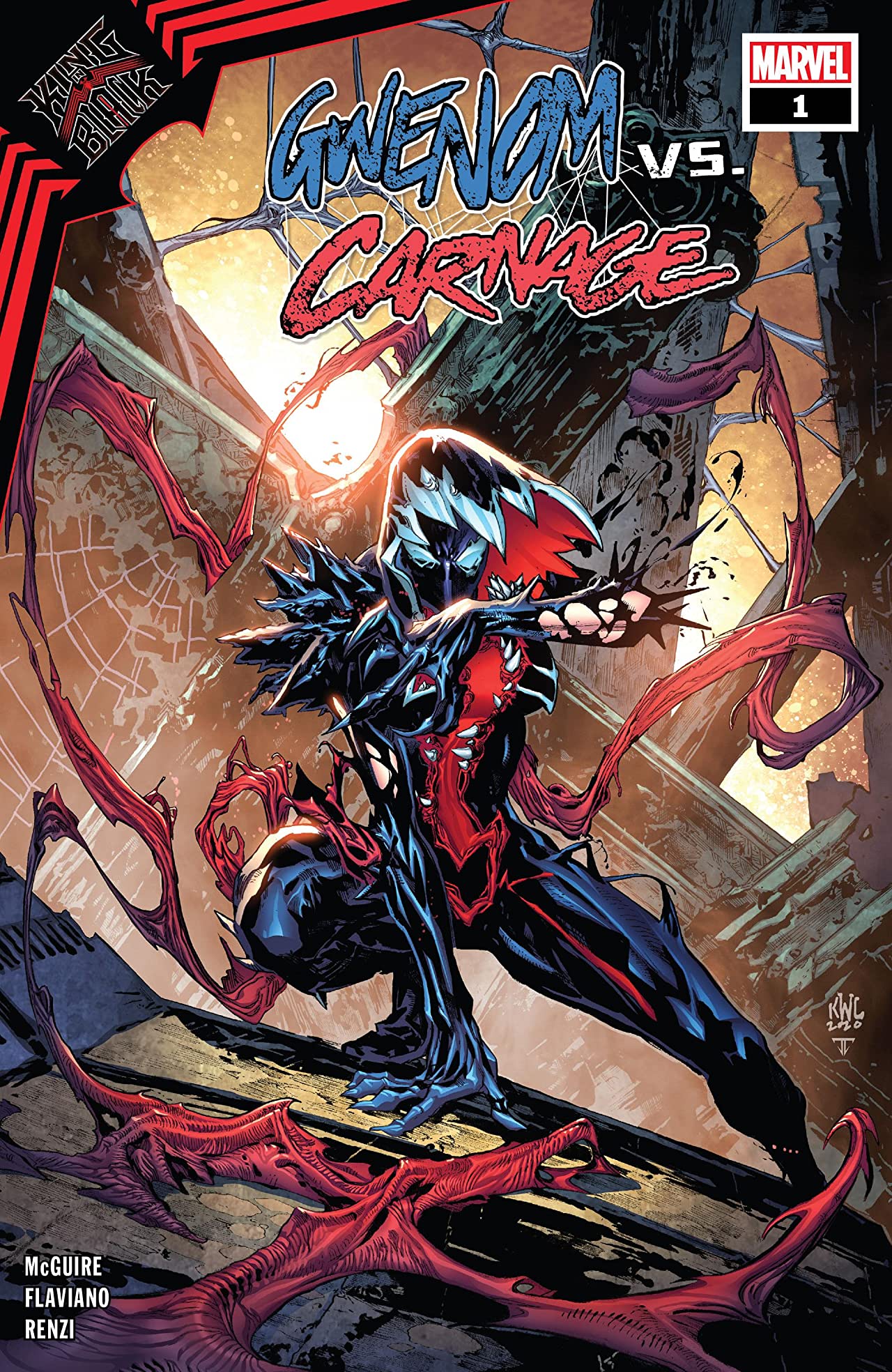 King in Black: Gwenom vs. Carnage #1 cover