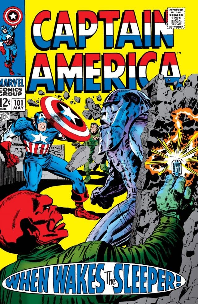 Captain America #101 cover