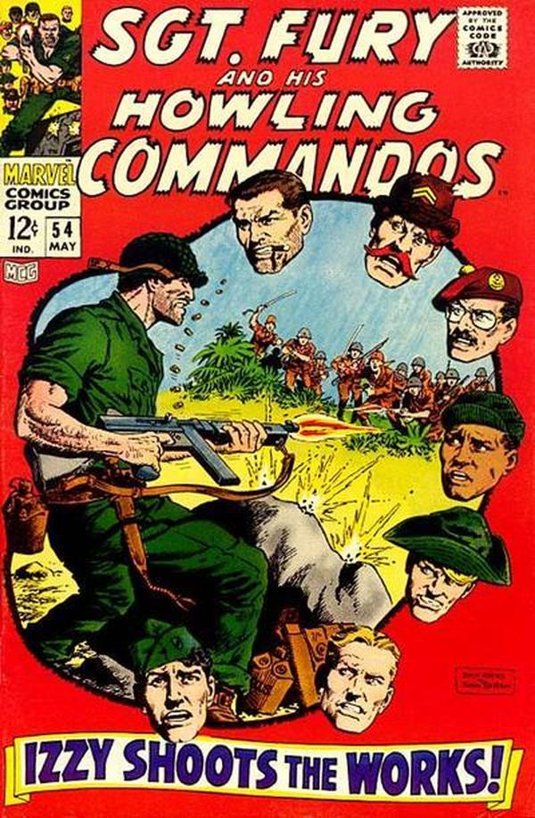Sgt. Fury #54 cover