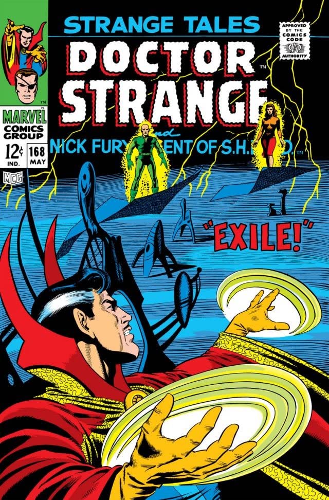 Strange Tales #168 cover