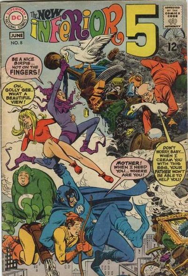 The Inferior Five #8 cover