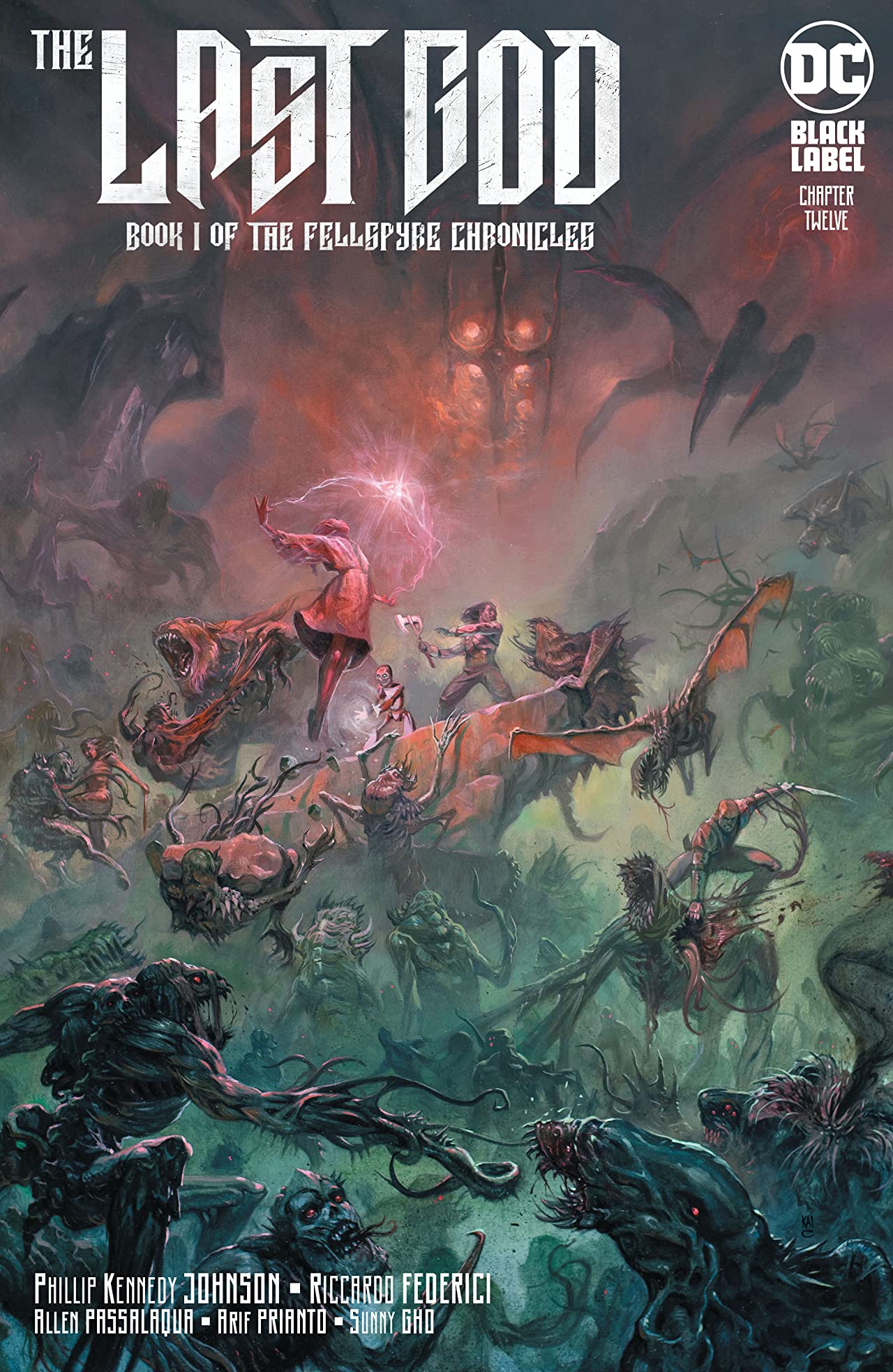 The Last God #12 cover