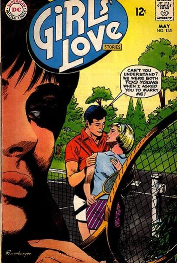 Girls' Love Stories #135 cover