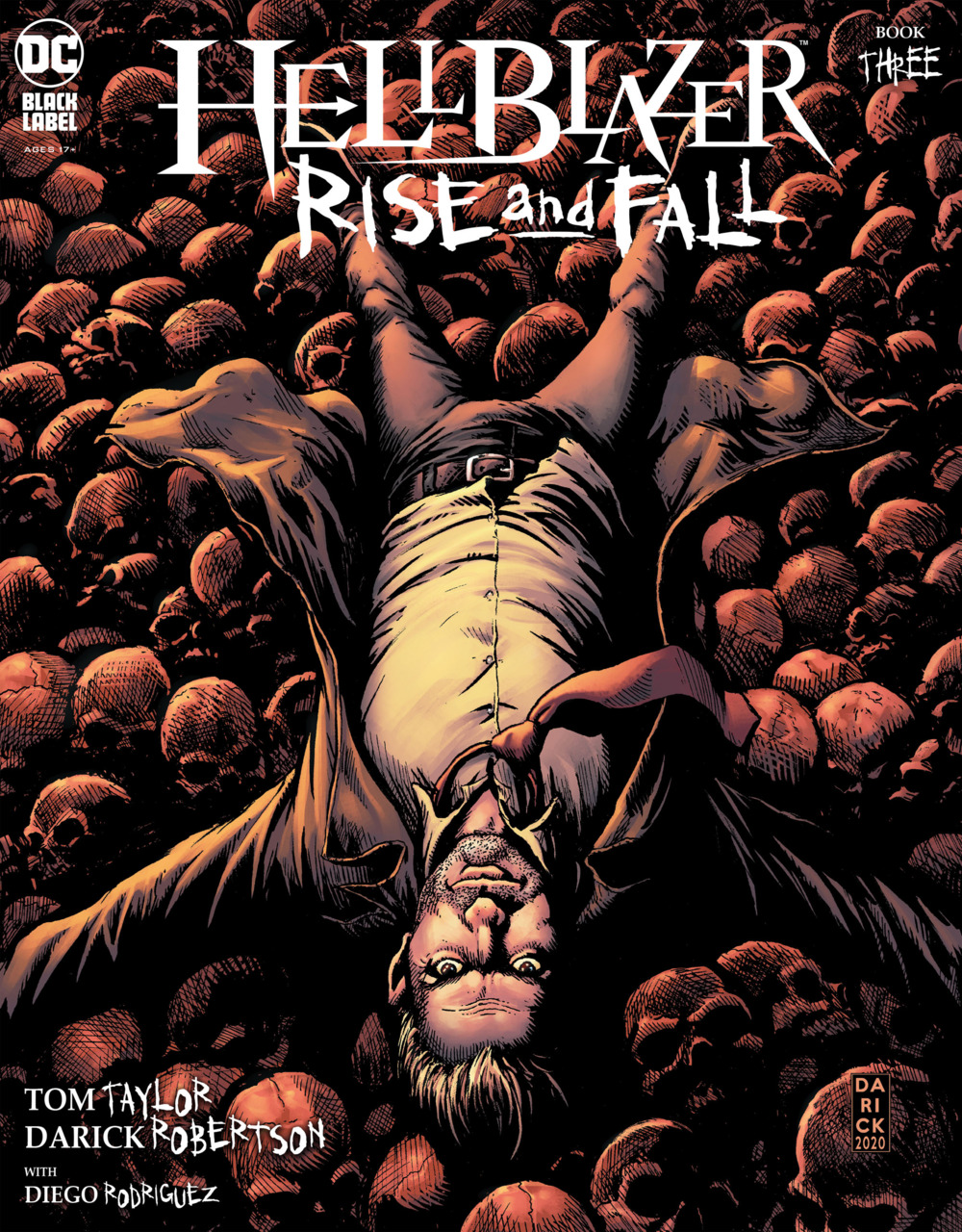 Hellblazer: Rise and Fall #3 cover