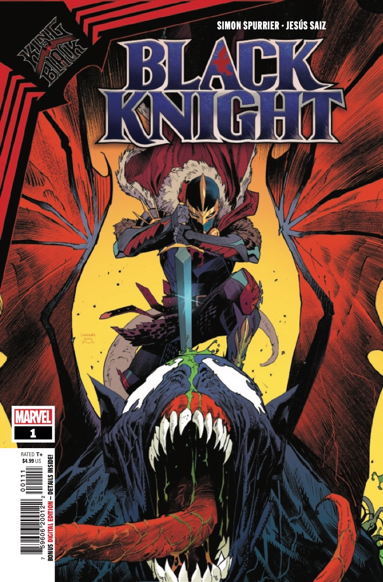 King in Black: Black Knight #1 cover