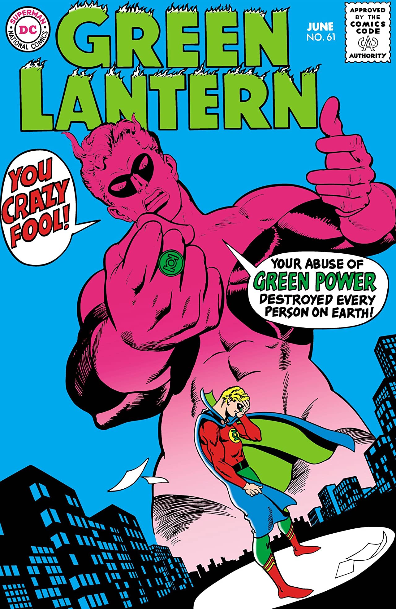 Green Lantern #61 cover