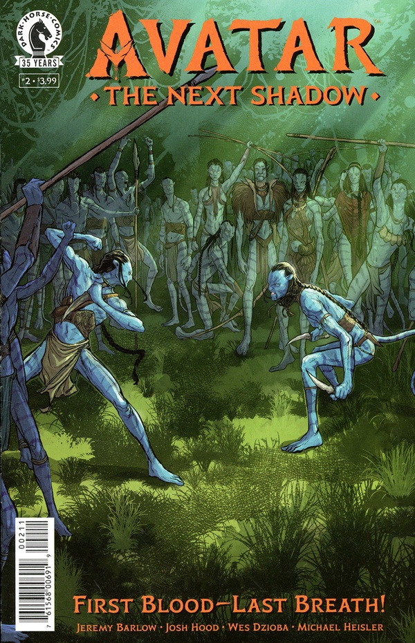 Avatar: The Next Shadow #2 cover