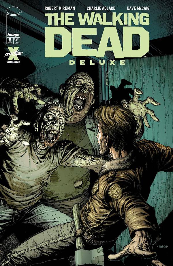 The Walking Dead Deluxe #8 cover