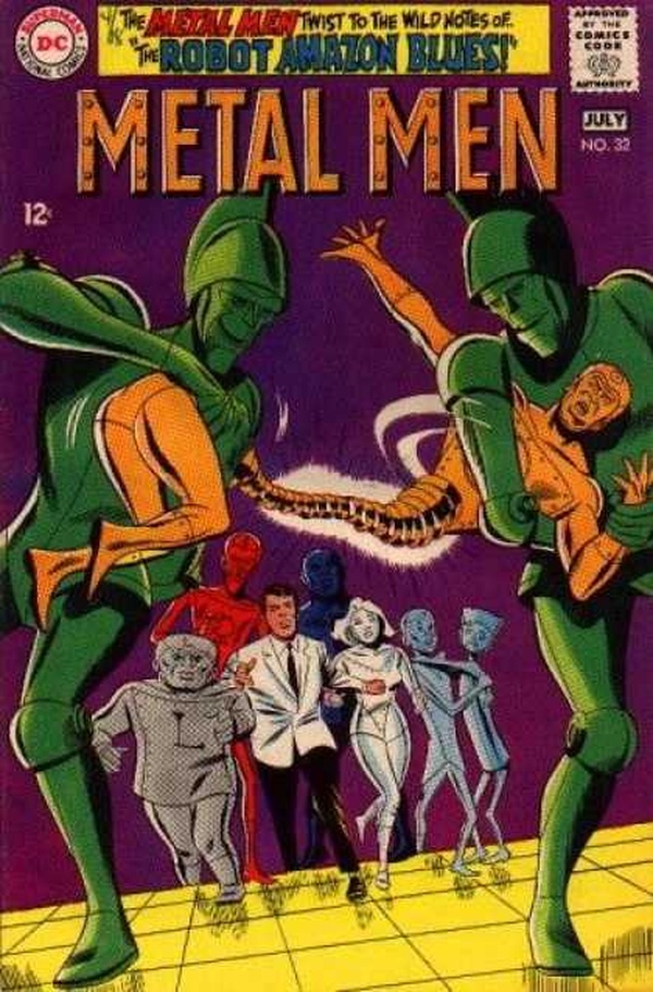 Metal Men #32 cover