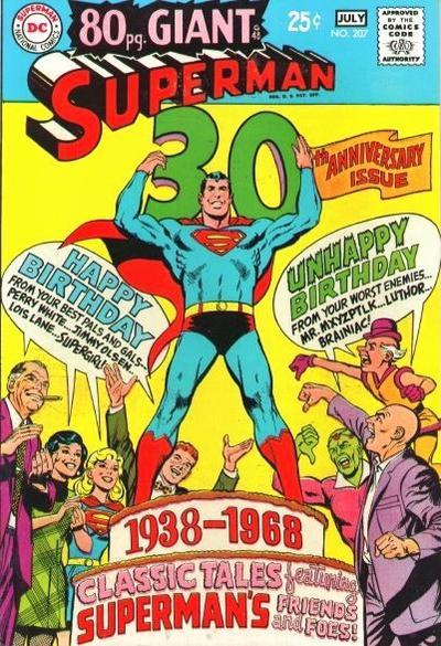 Superman #207 cover