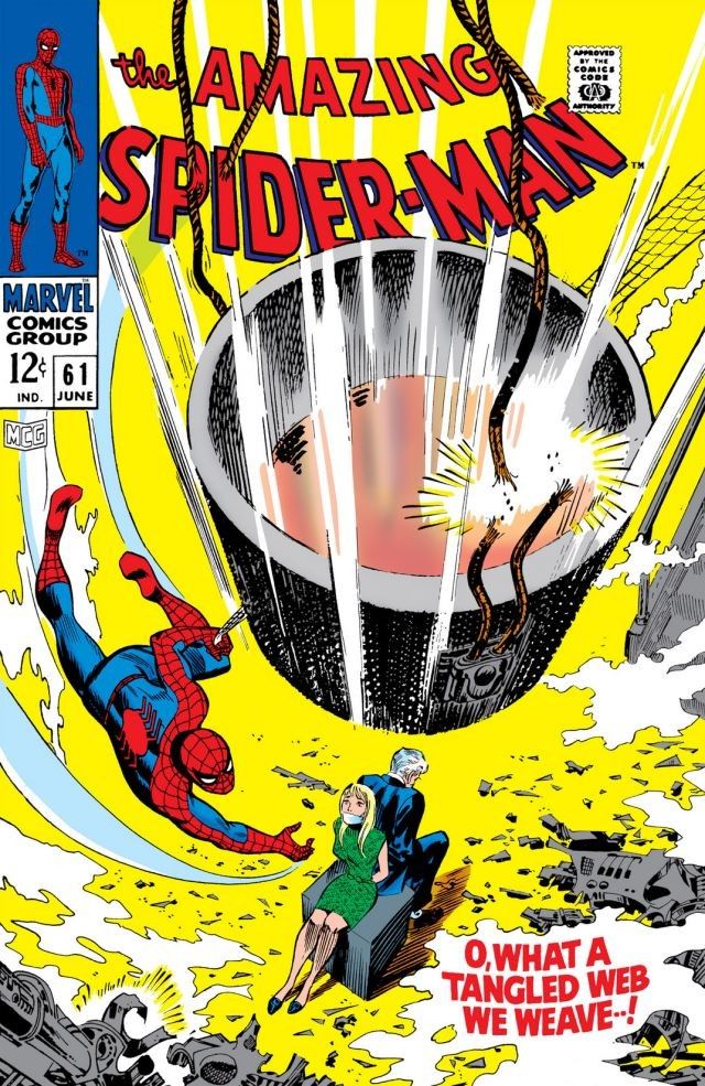 The Amazing Spider-Man #61 cover