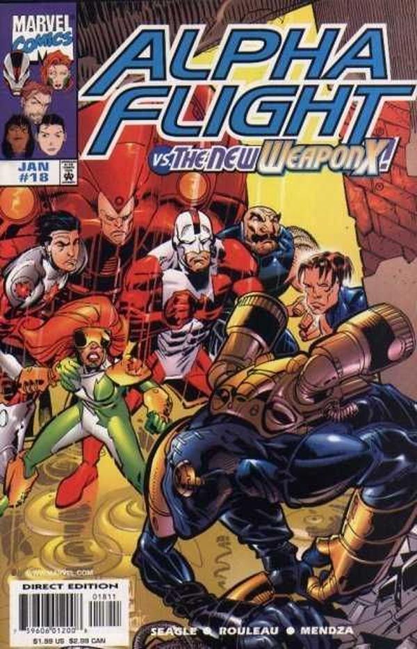 Alpha Flight #18 cover
