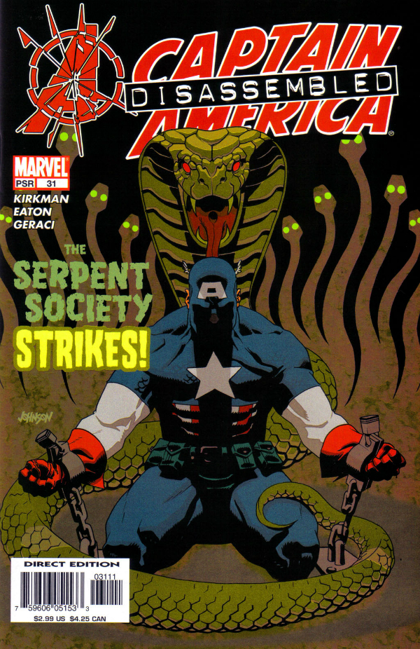 Captain America #31 cover