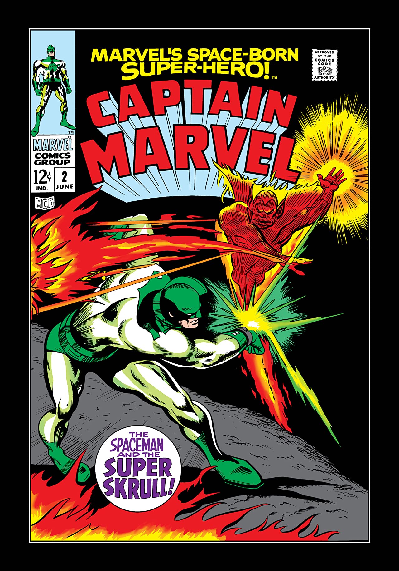 Marvel's Space-Born Superhero! Captain Marvel #2