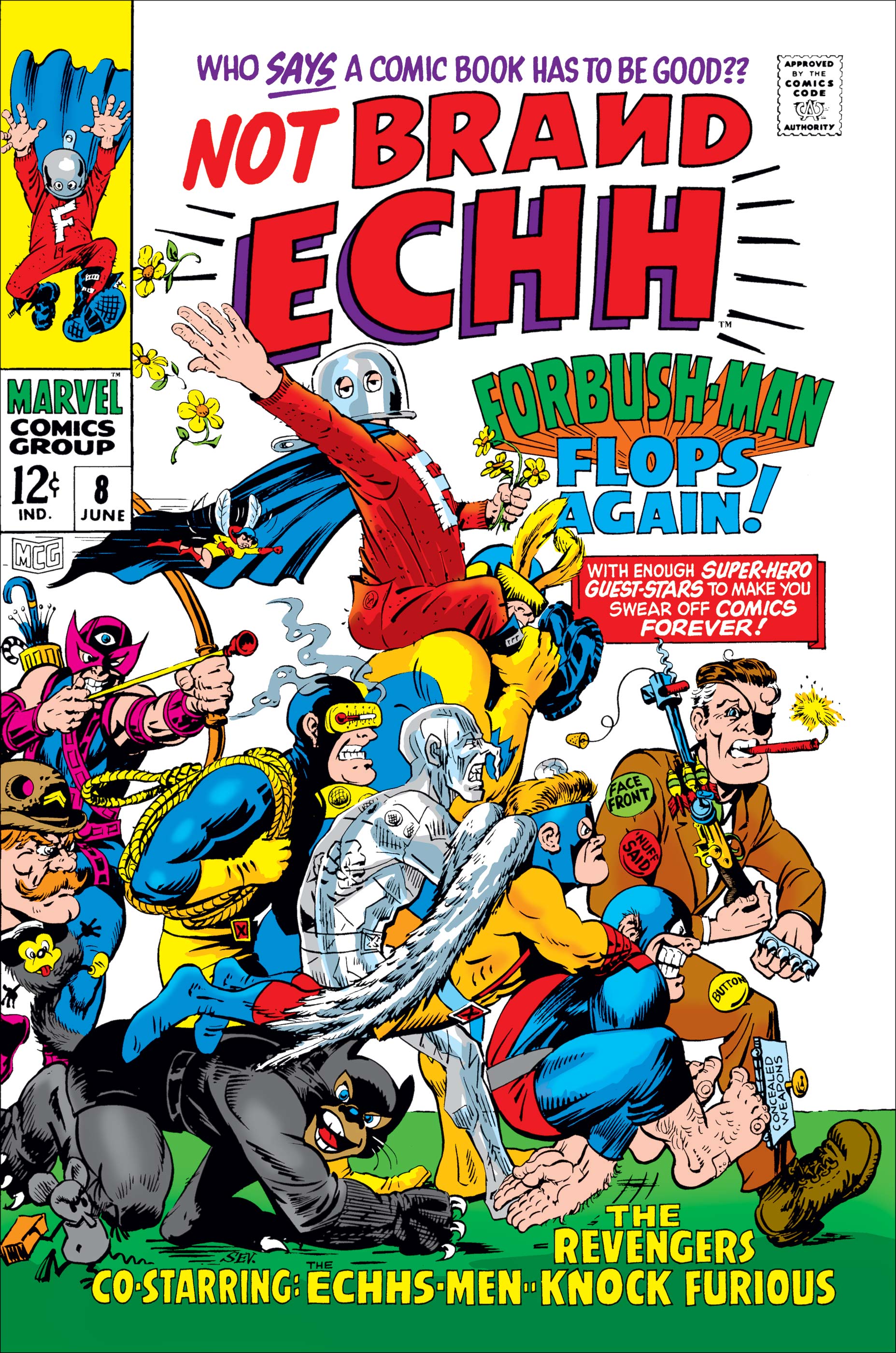 Not Brand Echh #8 cover