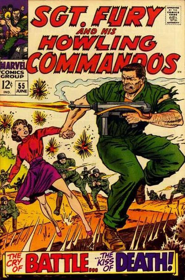 Sgt. Fury #55 cover