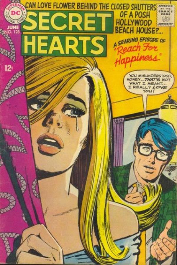 Secret Hearts #128 cover
