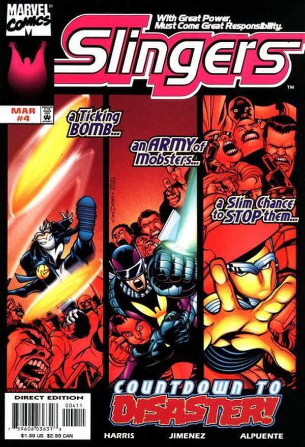Slingers #4 cover