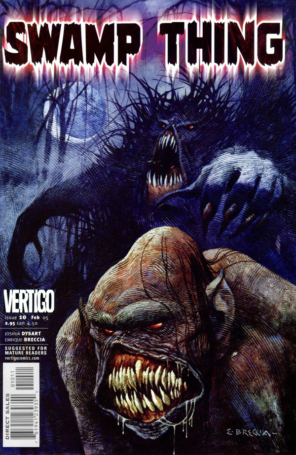 Swamp Thing #10 cover