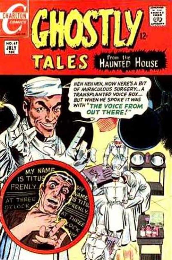 Ghostly Tales #67 cover