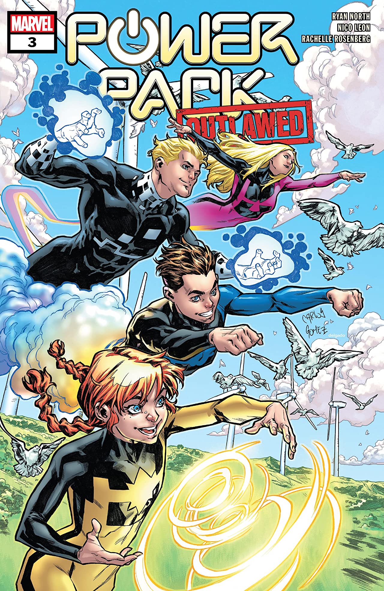 Power Pack #3 cover