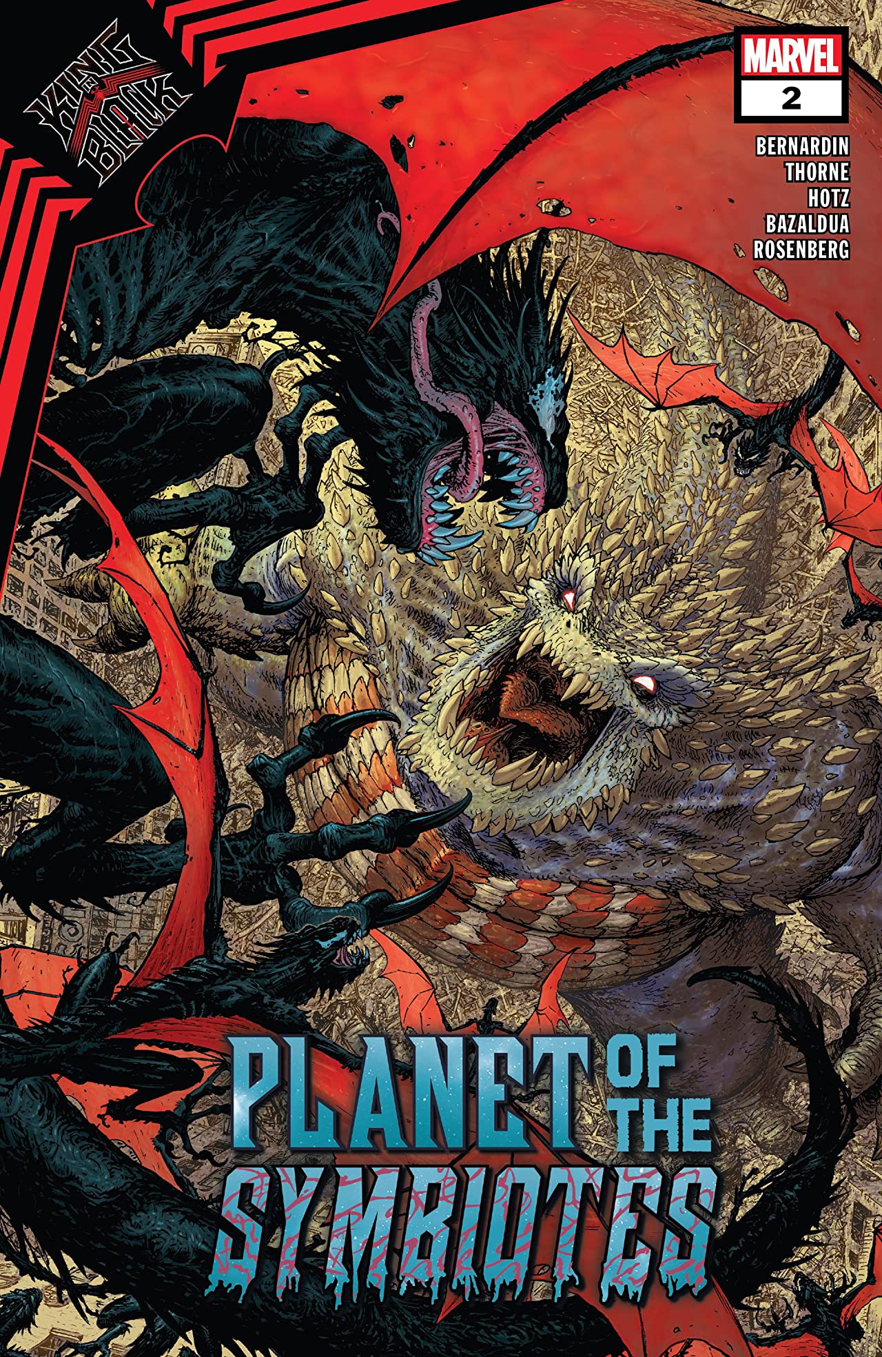 King in Black: Planet of the Symbiotes #2 cover