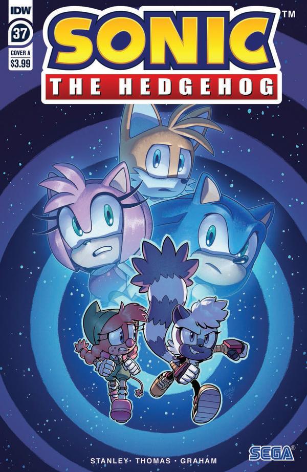Sonic the Hedgehog #37 cover