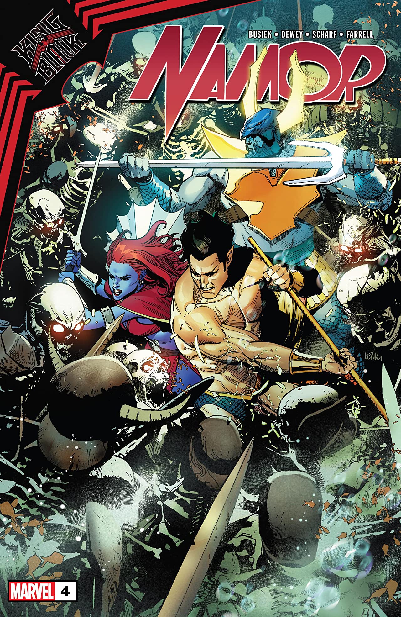 King in Black: Namor #4 cover