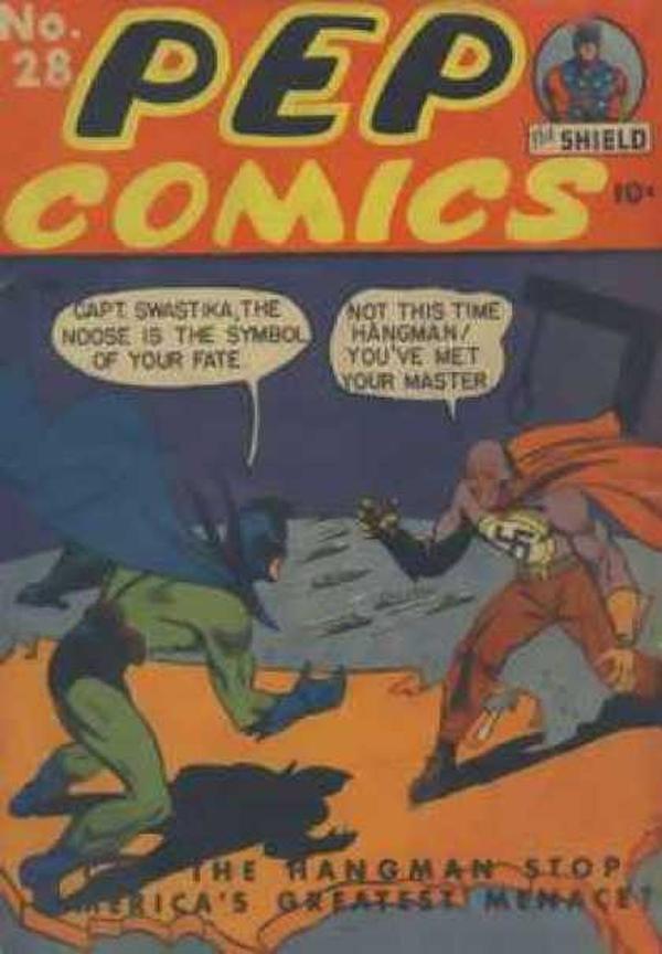 Pep Comics #28 cover