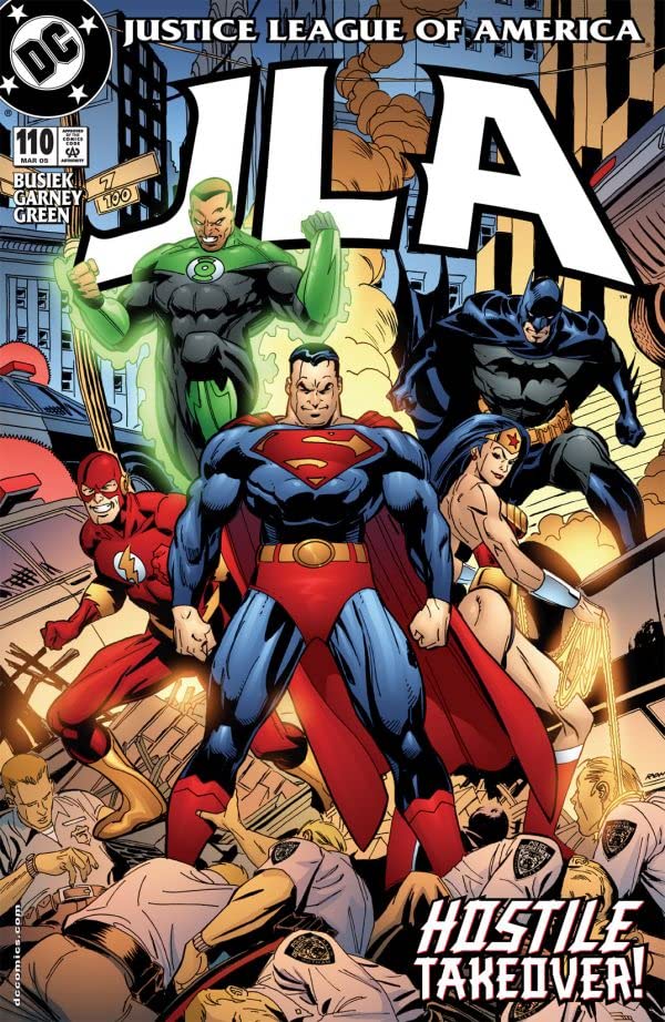 JLA #110 cover