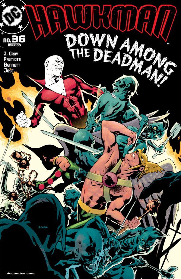 Hawkman #36 cover