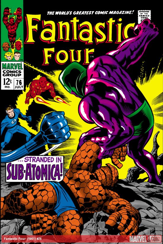 Fantastic Four #76 cover